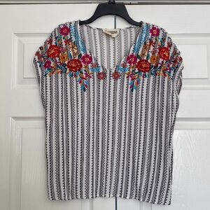 Savanna Jane Embroidered Top